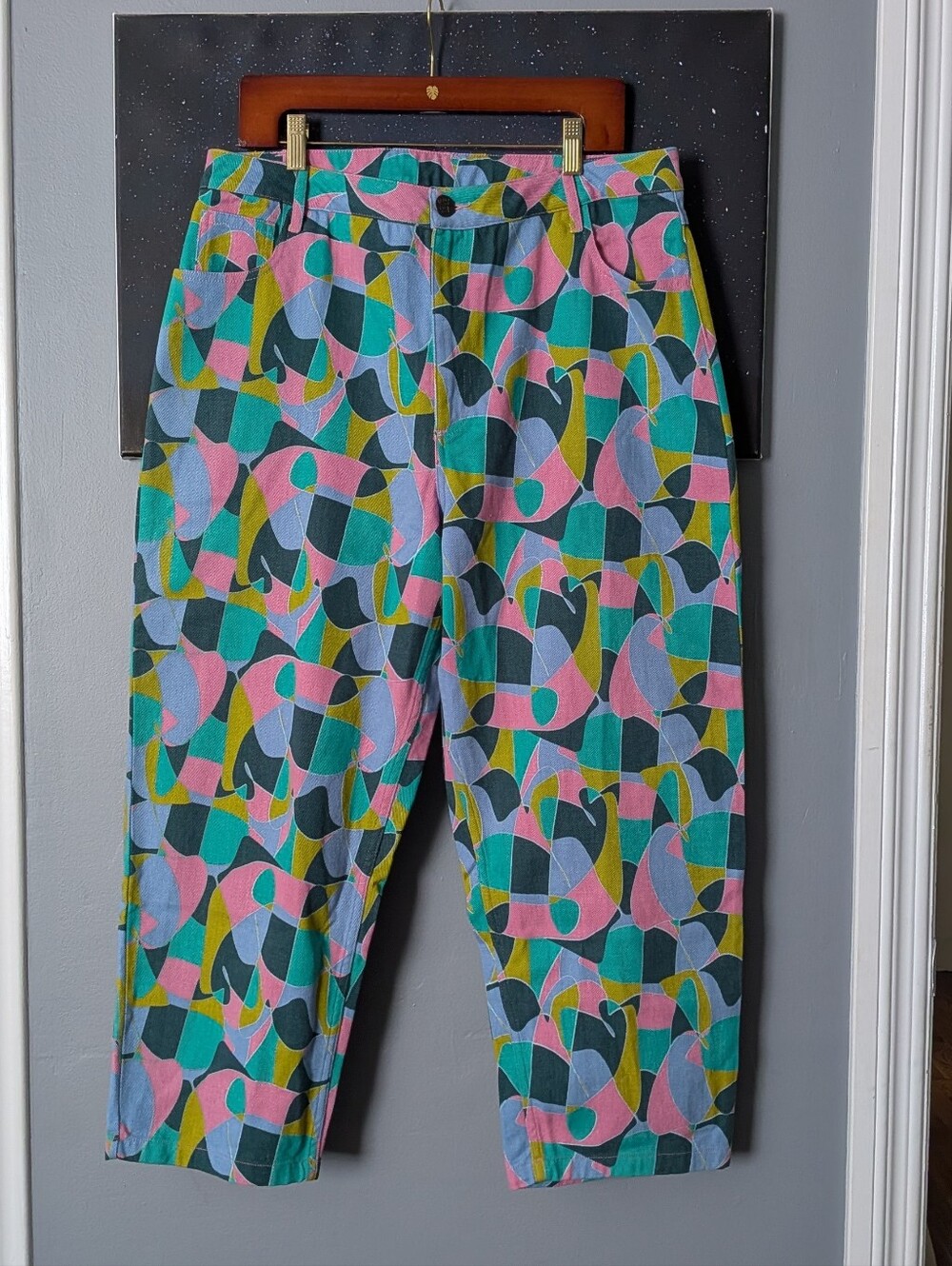 Lucy & Yak NWT Organic Cotton Trousers 34 R